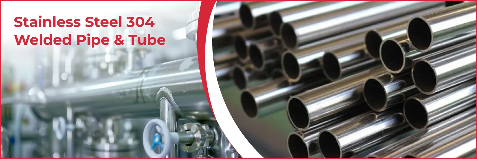 Stainless Steel 304 Welded Pipe & Tube Manufacturer & Supplier